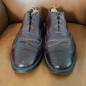 Alden Cordovan Leather Wing Tip Oxford Size 10